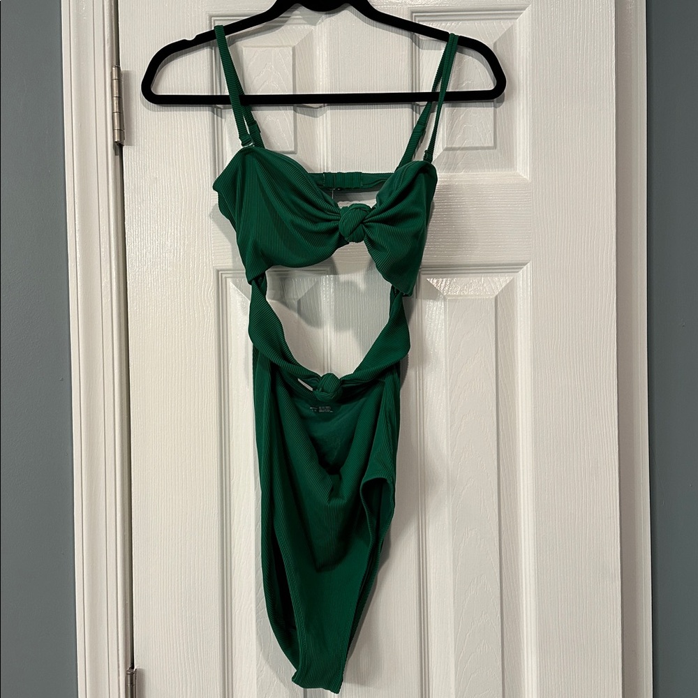 Aerie Green One Piece Swimsuit